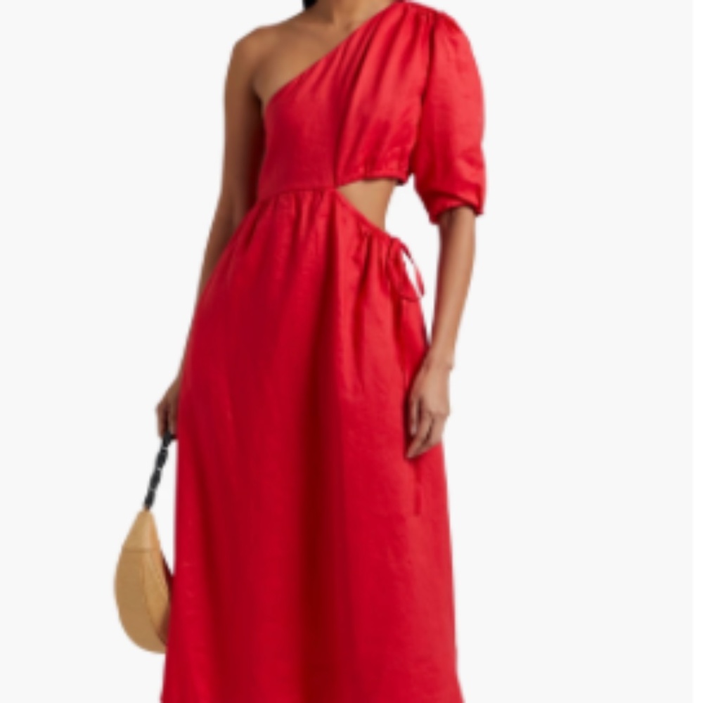 Nicholas Carissa Cut out One shoulder Dress